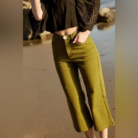 Whimsy + Row Pants - 🌿Whimsy + Row Flora Wide Leg Pants